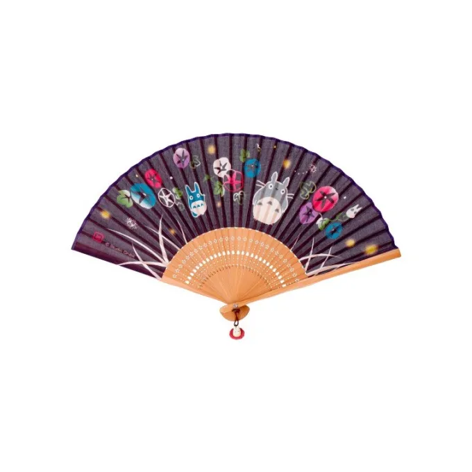 Maison Ghibli Accessoires|Éventail Belles de Jours et Lucioles - Mon Voisin Totoro