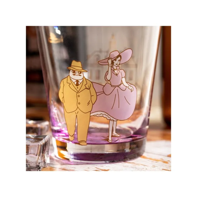 Maison Ghibli Cuisine Et Table|Verre décoré Marco & Gina - Porco Rosso