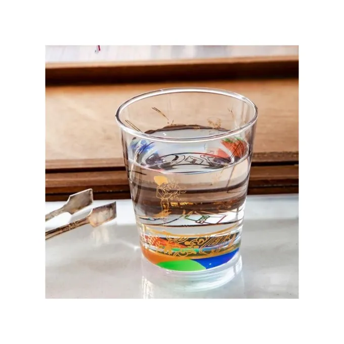 Maison Ghibli Cuisine Et Table|Verre Gravé Howl et Sophie - Le Château ambulant
