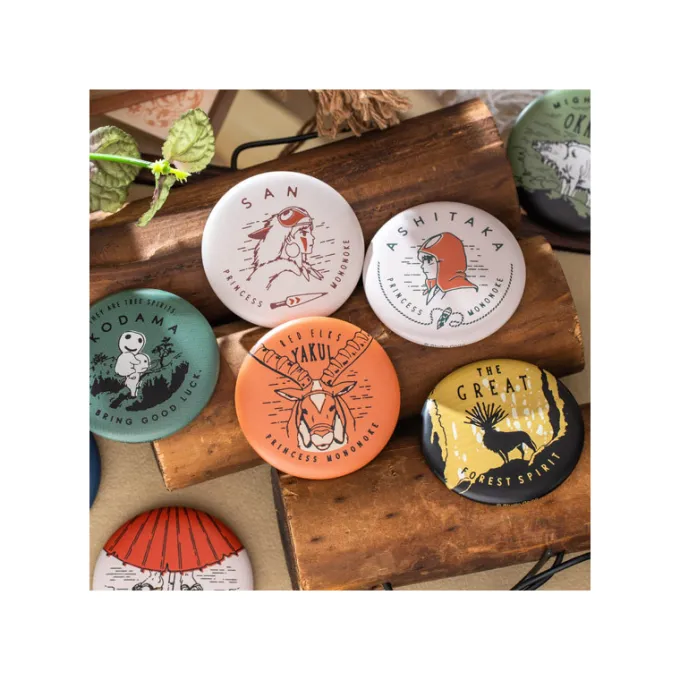 Maison Ghibli Badges|Vintage Badge Collection 1 badge Mystere - Princesse Mononoké