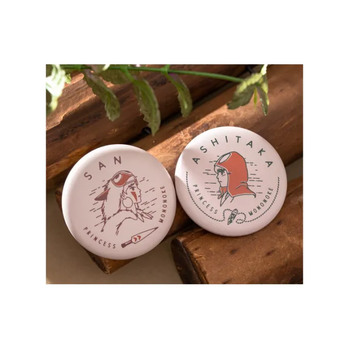 Maison Ghibli Badges|Vintage Badge Collection 1 badge Mystere - Princesse Mononoké