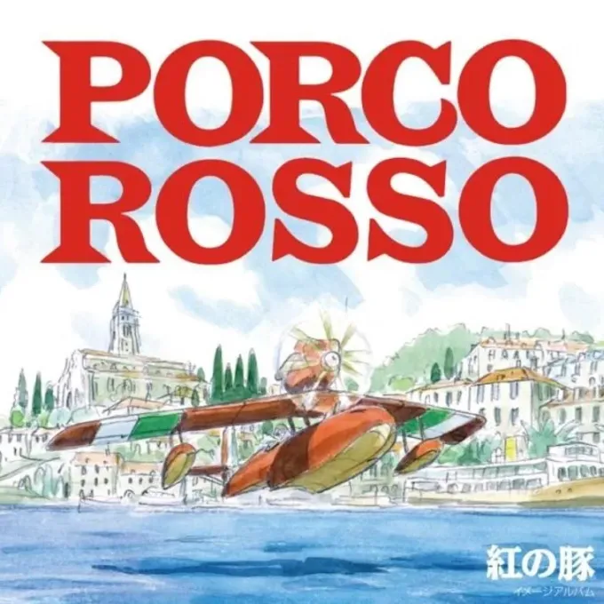 Maison Ghibli Culture|Vinyle Soundbook édition limitée livret 4 p - Porco Rosso