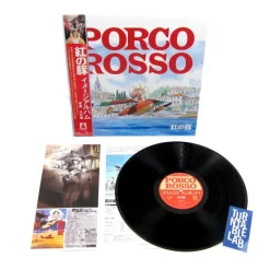 Maison Ghibli Culture|Vinyle Soundbook édition limitée livret 4 p - Porco Rosso